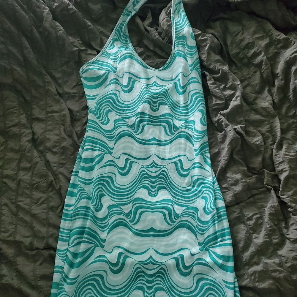 SOLD🔥SHEIN HALTER DRESS/SWIM COVER, SMALL🔥